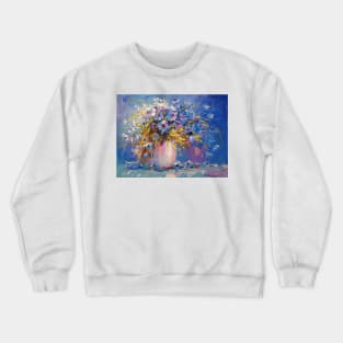 Bouquet of cornflowers Crewneck Sweatshirt